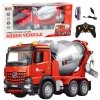 Betoniarka Budowlana Zdalnie Sterowana RC 2.4G 9CH Czerwona