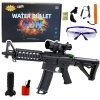 Karabin Szturmowy Na Kulki Wodne Hydrożelowe Celownik Okulary Czarny 86cm