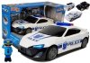 Auto Policyjne Schowek Garaż  2w1 Policjant Małe Autka Dźwięk Światła
