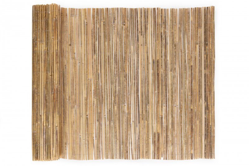Dwustronna mata bambusowa 150x300 cm na balkon taras ogrodzenie naturalna MultiGarden