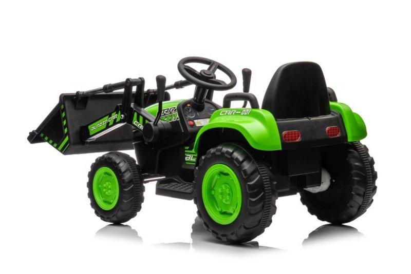 Traktor Na Akumulator Z łyżką  BW-X002A Zielony