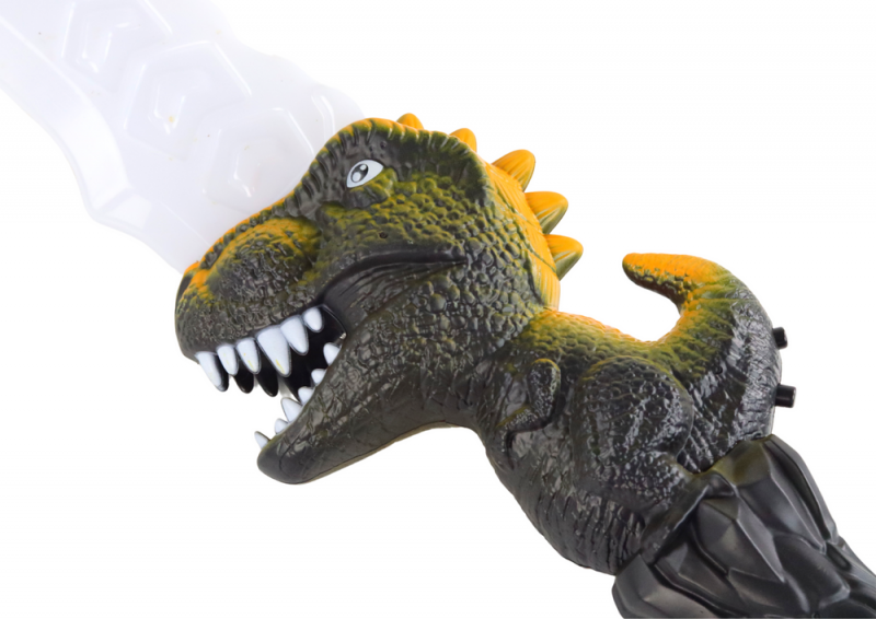 Miecz Świetlny Rękojeść  Dinozaur Zielony Czarny MIX