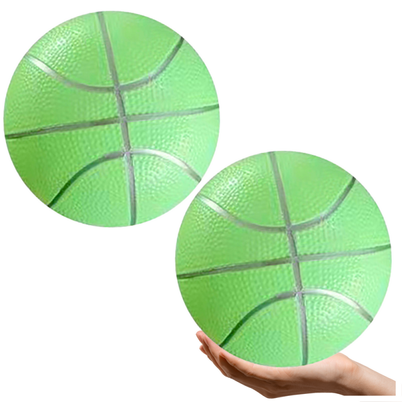 Piłka Plażowa Gumowa Pastelowa Lekka Zielona 20cm