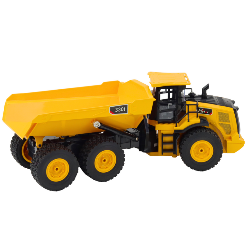 Wywrotka Transporter Zdalnie Sterowana RC Dźwięki  9CH 2.4G Żółta