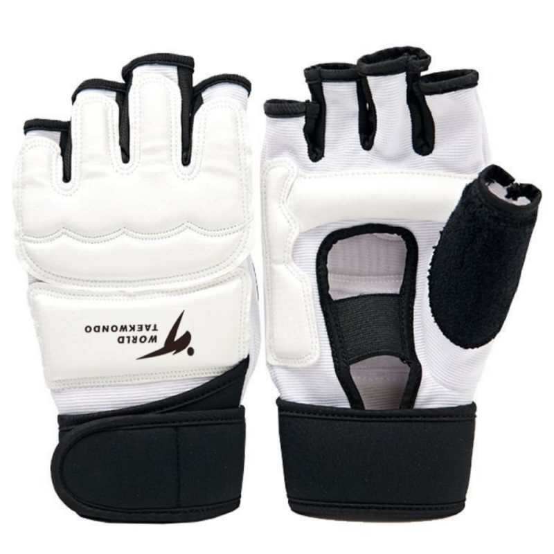 Rękawiczki Sportowe Do Takewondo Etui Białe Rozmiar XS