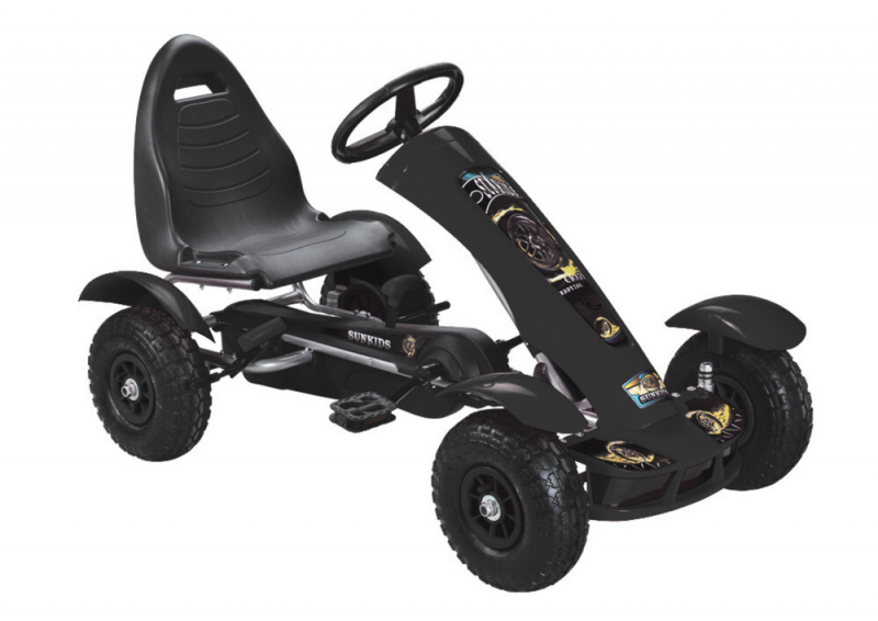 Gokart Na Pedały F618 Czarny