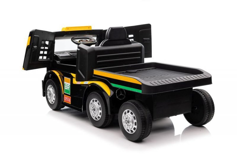 Auto Na Akumulator Mercedes + Naczepa XMX622B  Zółty LCD