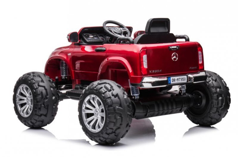 Auto Na Akumulator Mercedes DK-MT950  4x4 Czerwony Lakierowany