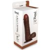Dildo-REALISTIC DILDO REAL RAPTURE BROWN 9&q