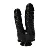 Dildo- Romolo e Remo Black 7.5