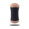 Masturbator- Doppio Masturbatore maschile vagina e ano Deep Black