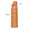 Add 1 Pleasure X Tender Penis Sleeve Brown