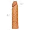 Add 1 Pleasure X Tender Penis Sleeve Brown