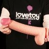 12 Dual Layered Platinum Silicone Cock