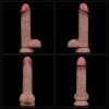 7.5'' Dual Layered Silicone Cock