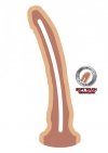 Dual Density Dong 9 inch Light skin tone