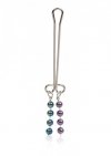 Beaded Clitoral Jewelry Blue