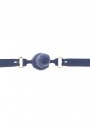 Silicone Penis Ball Gag Blue