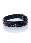 Fetish B - Series - Collar 3 cm. red crystal