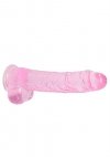 9 / 23 cm Realistic Dildo With Balls - Pink