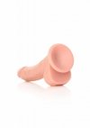 Curved Realistic Dildo  Balls  Suction Cup - 8/ 20,5 cm
