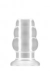 No.49 - Small Hollow Tunnel Butt Plug - 3 Inch - Translucent