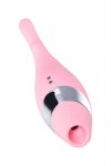 Multifunctional erogenous zone stimulator Flovetta by Toyfa DAHLIA, silicone, pink, 14 cm