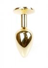 Plug-Jewellery Gold PLUG- Light Blue
