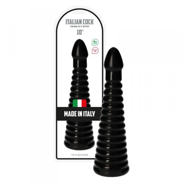 Dildo-Italian Cock 10&quot;&quot;Black