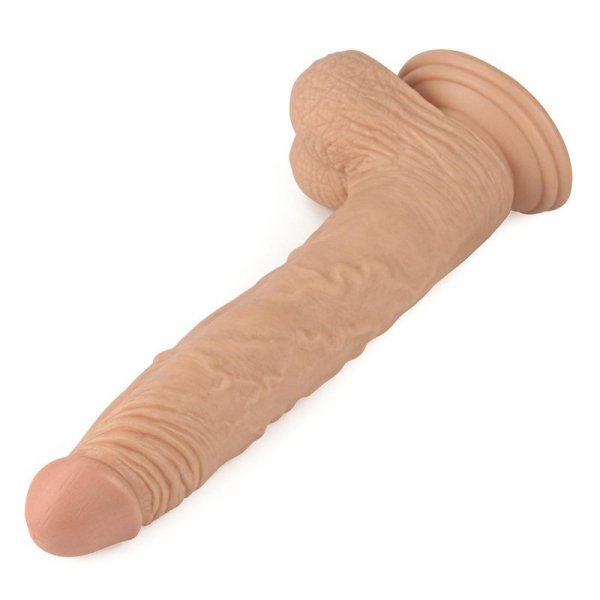 9.5&#039;&#039; Real Extreme Dildo Flesh