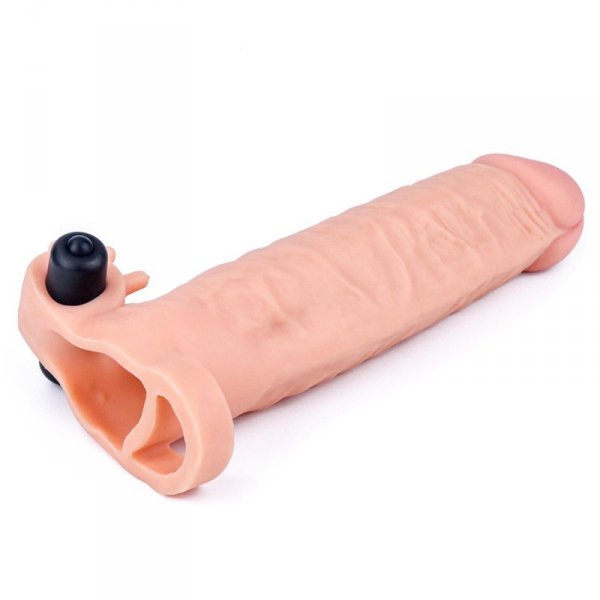 Add 2&quot; 
Vibrating Penis Sleeve