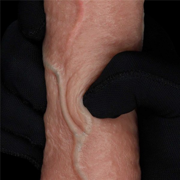 7.5&#039;&#039; Dual Layered Silicone Cock