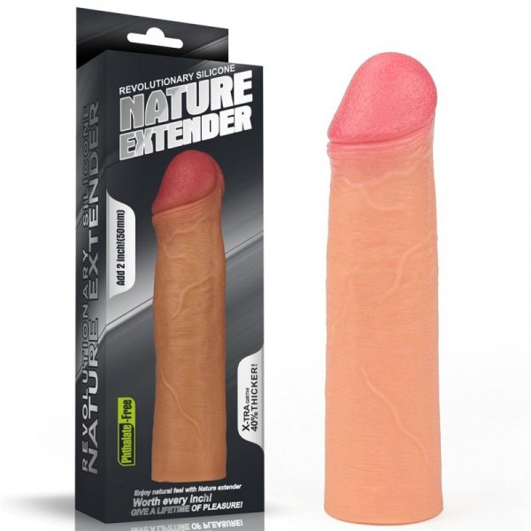 Add 2&quot;&quot; Revolutionary Silicone Nature Extender