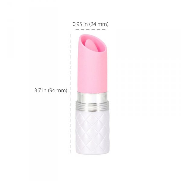 Pillow Talk - Lusty Luxurious Flickering Massager Pink