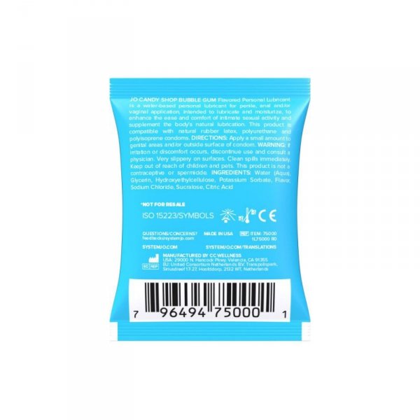 System JO - Sachet Candy Shop Bubblegum 5 ml