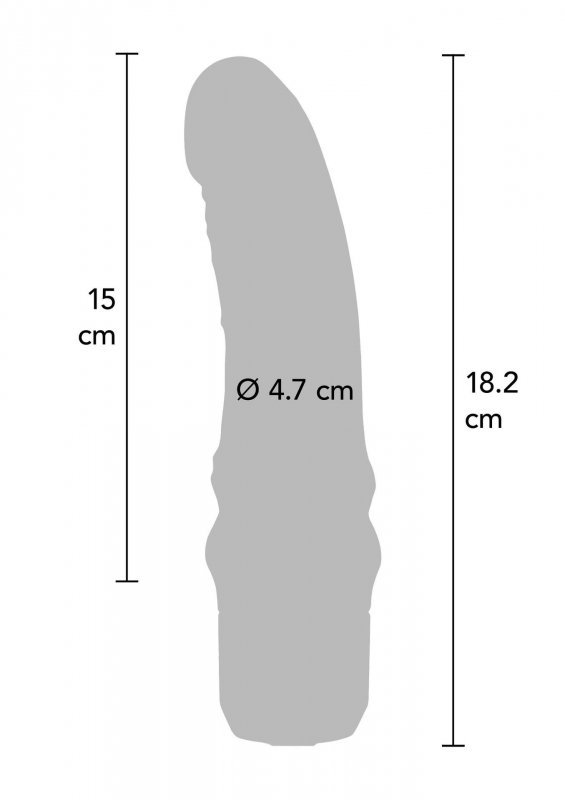 Mini Classic G-Spot Vibrator Light skin tone