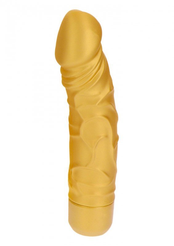 Gold Dicker Original Vibrator Gold