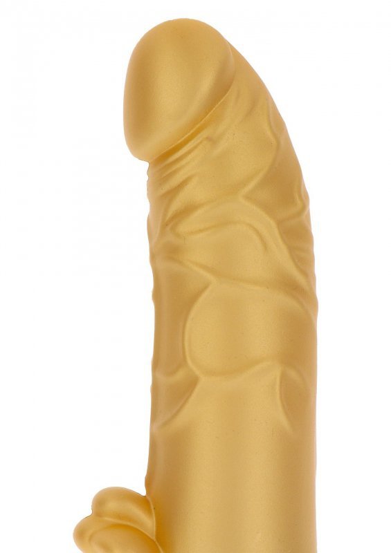 Gold Dicker Stim Vibrator Gold