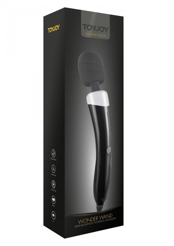 Wonder Wand Massager Black