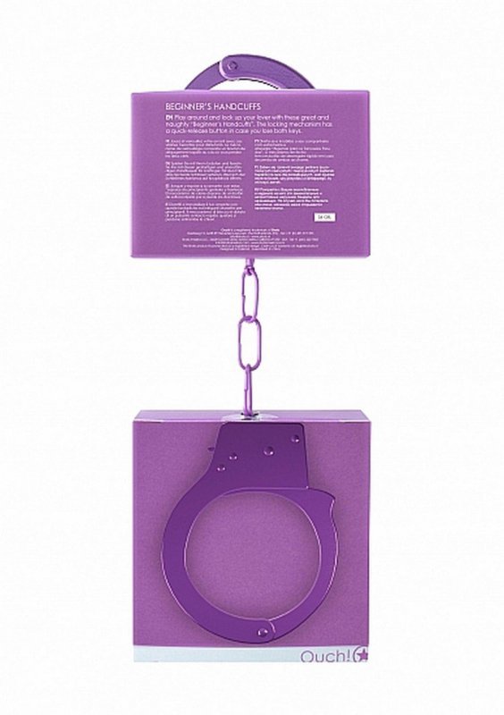 Beginner&quot;&quot;s Handcuffs - Purple