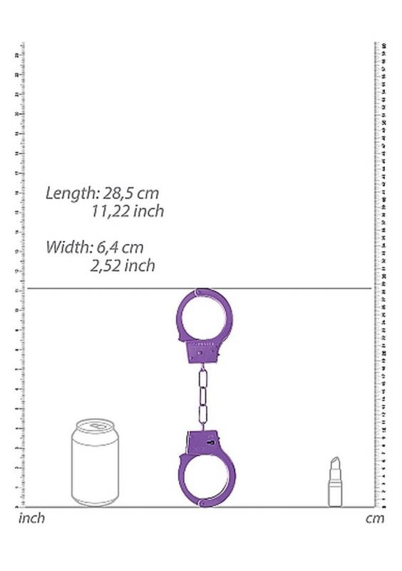 Beginner&quot;&quot;s Handcuffs - Purple