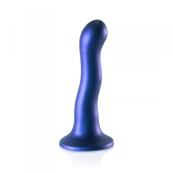 Ultra Soft Silicone Curvy G-Spot Dildo - 7&#039;&#039; / 17 cm