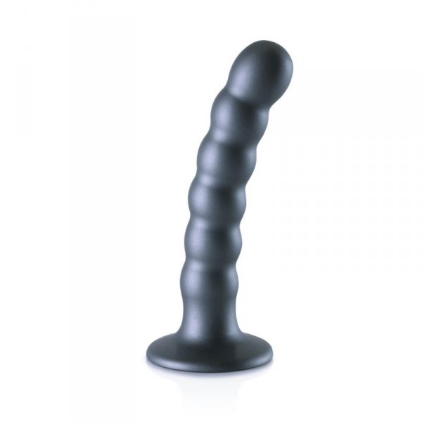 Beaded Silicone G-Spot Dildo - 5&#039;&#039; / 13 cm