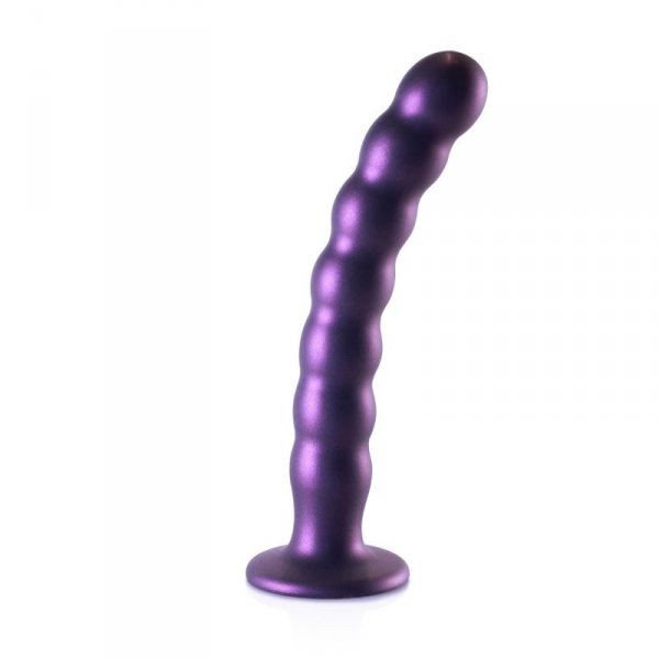 Beaded Silicone G-Spot Dildo - 8&#039;&#039; / 20,5 cm