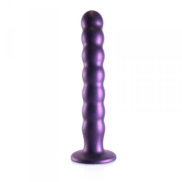 Beaded Silicone G-Spot Dildo - 8&#039;&#039; / 20,5 cm