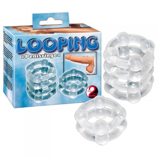 2er Silicon Ringeset Looping