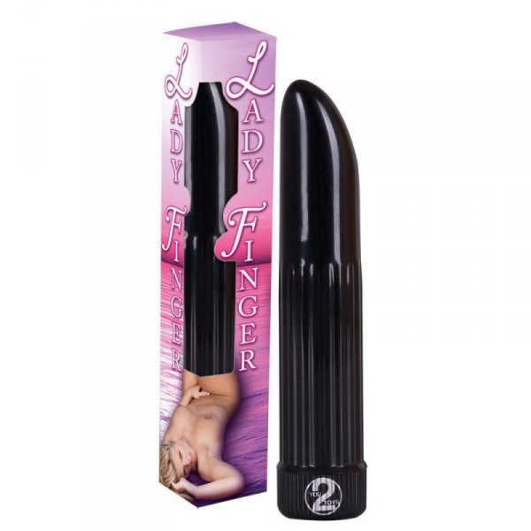 Vibrator &quot;Ladyfinger&quot; schwarz
