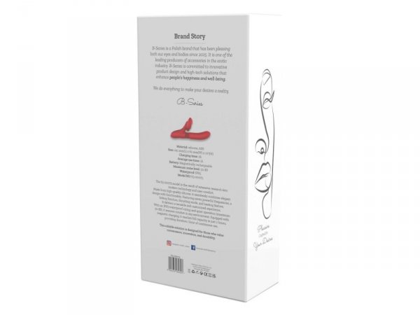Silicone Vibrator 7 Powerful Modes - Licking,
Thrusting and Heating