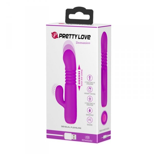 PRETTY LOVE - DOMENICO 4 function vibrations