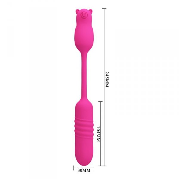 PRETTY LOVE - Nobikuma, 3 vibration functions 3 thrusting settings